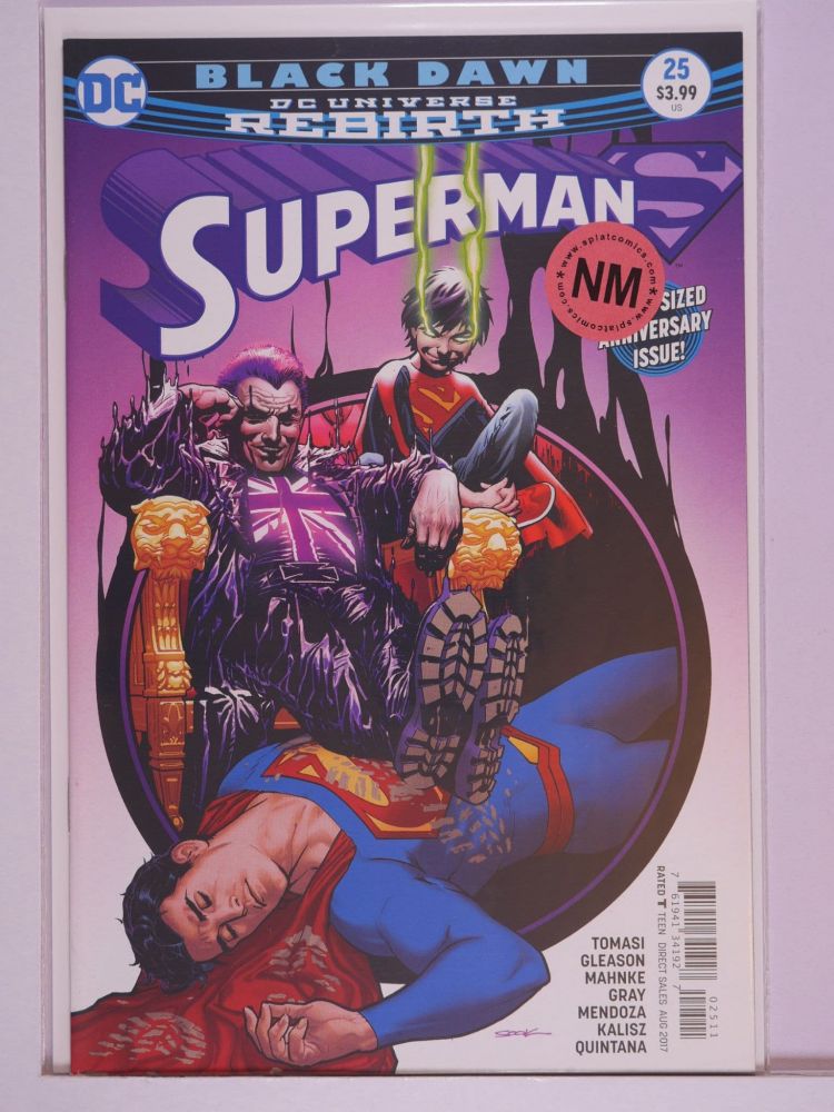 SUPERMAN (2016) Volume 4: # 0025 NM