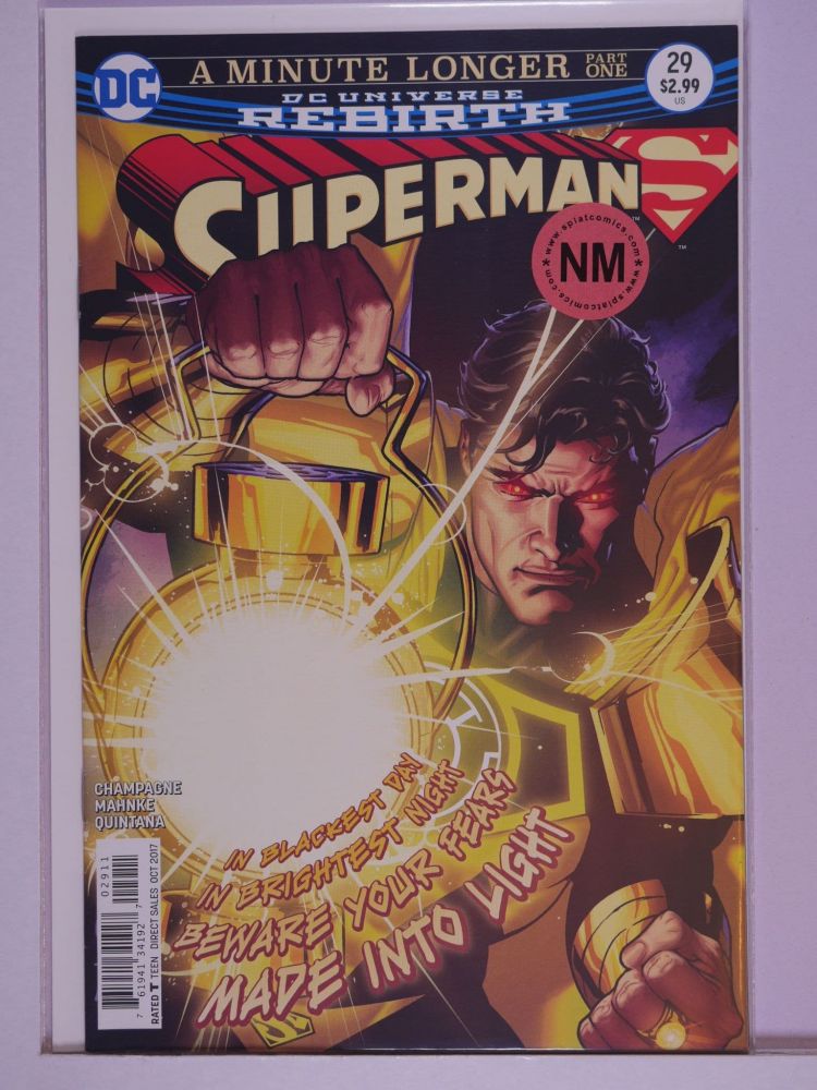 SUPERMAN (2016) Volume 4: # 0029 NM