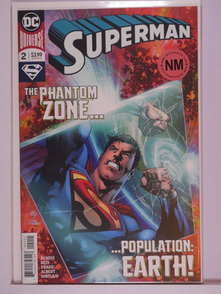 SUPERMAN (2018) Volume 5: # 0002 NM