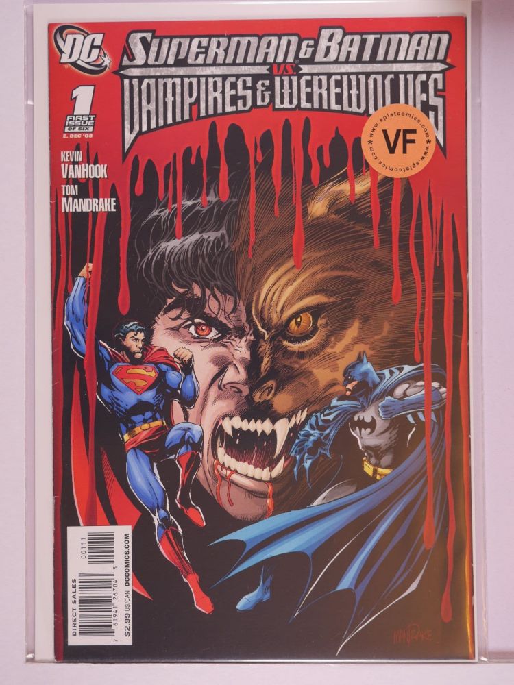 SUPERMAN AND BATMAN VAMPIRES AND WEREWOLVES (2008) Volume 1: # 0001 VF