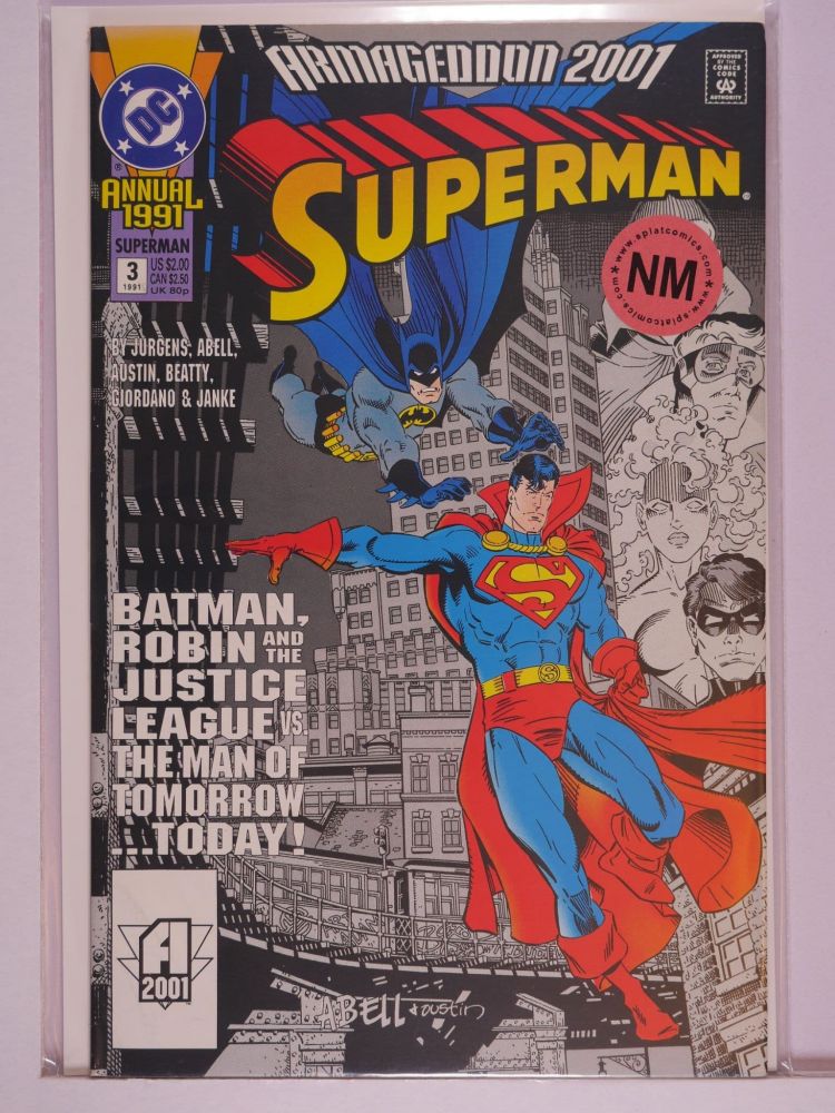 SUPERMAN ANNUAL 2ND SERIES (1987) Volume 2: # 0003 NM