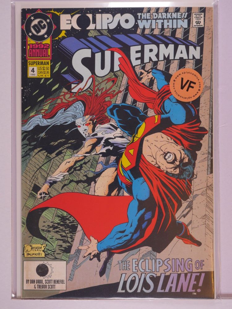 SUPERMAN ANNUAL 2ND SERIES (1987) Volume 2: # 0004 VF