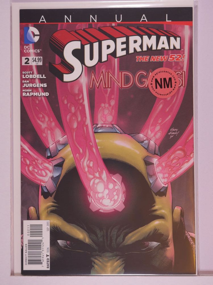 SUPERMAN ANNUAL NEW 52 (2011) Volume 1: # 0002 NM