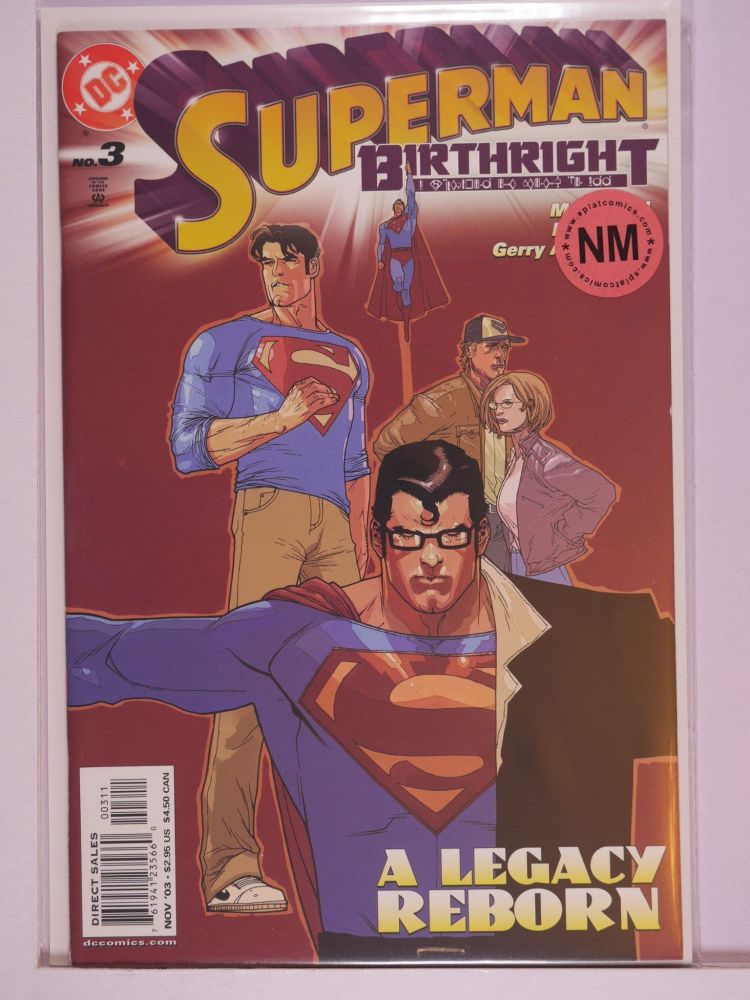 SUPERMAN BIRTHRIGHT (2003) Volume 1: # 0003 NM
