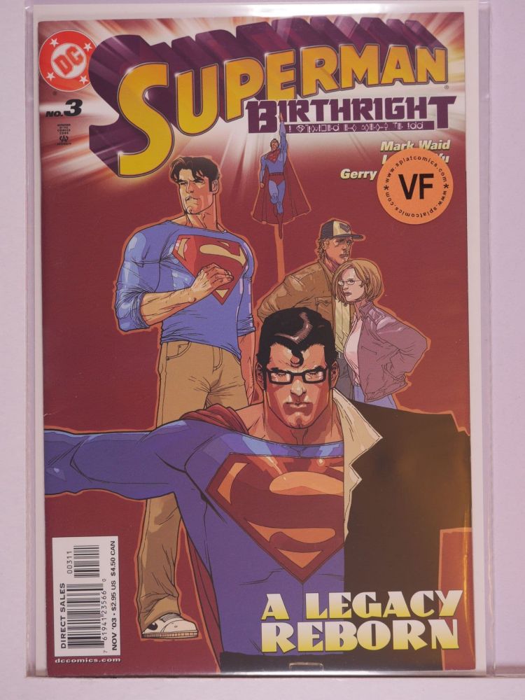 SUPERMAN BIRTHRIGHT (2003) Volume 1: # 0003 VF