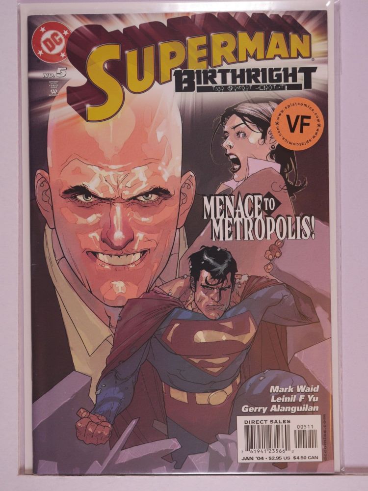 SUPERMAN BIRTHRIGHT (2003) Volume 1: # 0005 VF