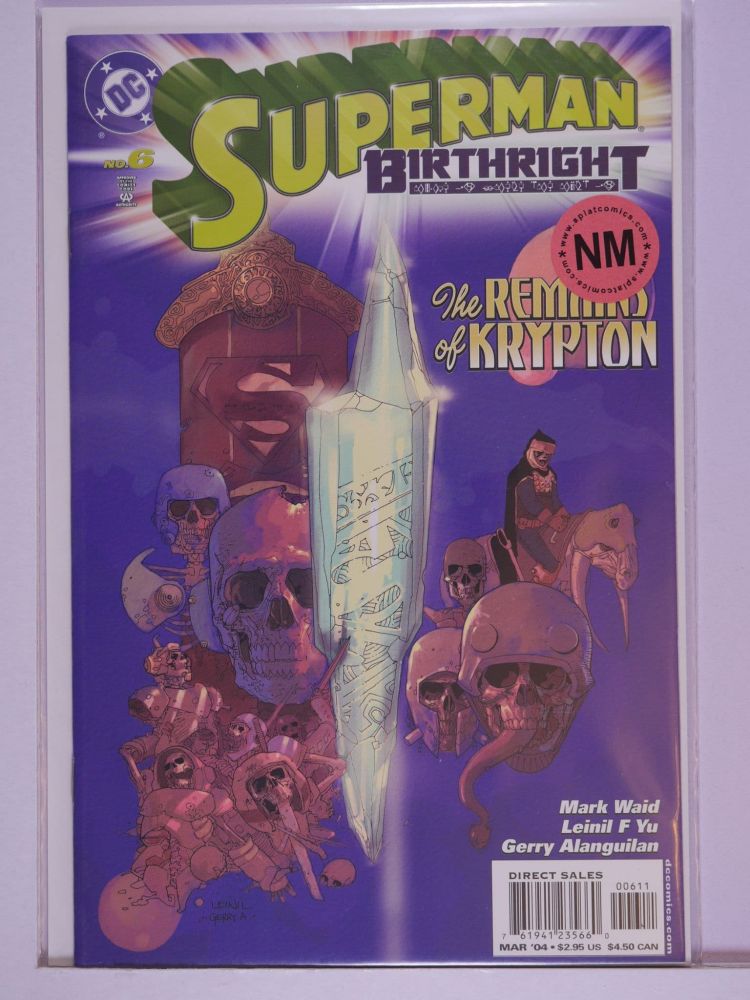 SUPERMAN BIRTHRIGHT (2003) Volume 1: # 0006 NM