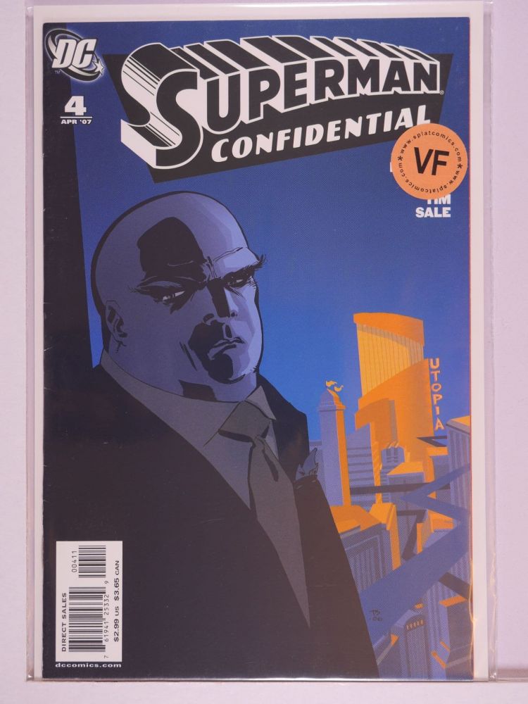SUPERMAN CONFIDENTIAL (2007) Volume 1: # 0004 VF