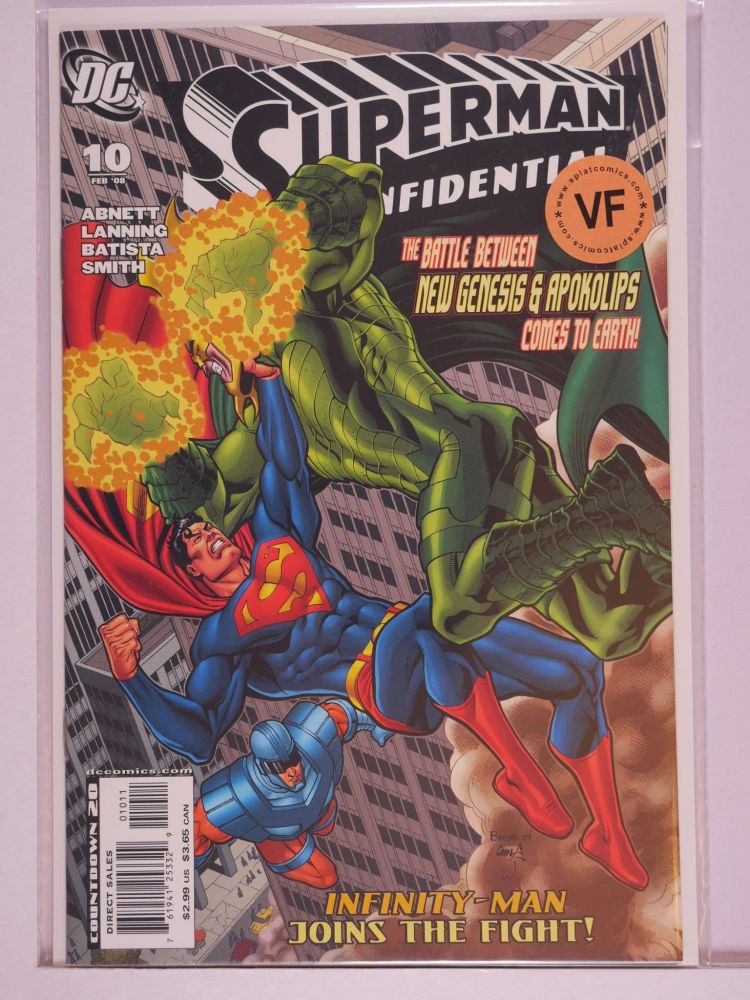 SUPERMAN CONFIDENTIAL (2007) Volume 1: # 0010 VF