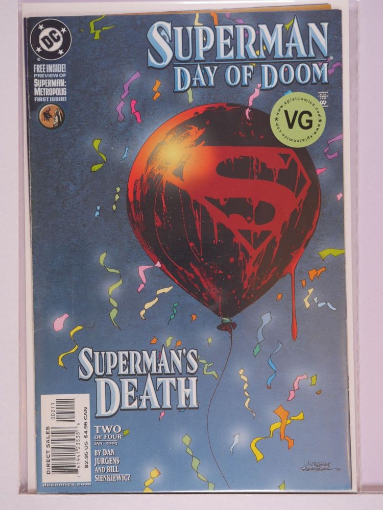 SUPERMAN DAY OF DOOM (2003) Volume 1: # 0002 VG