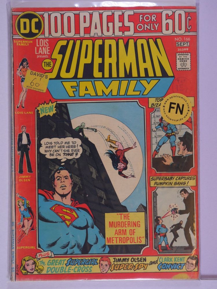 SUPERMAN FAMILY (1974) Volume 1: # 0166 FN