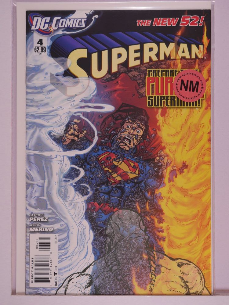 SUPERMAN NEW 52 (2011) Volume 1: # 0004 NM