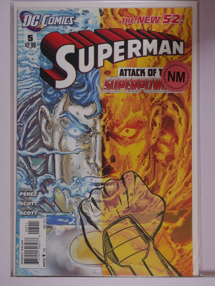 SUPERMAN NEW 52 (2011) Volume 1: # 0005 NM