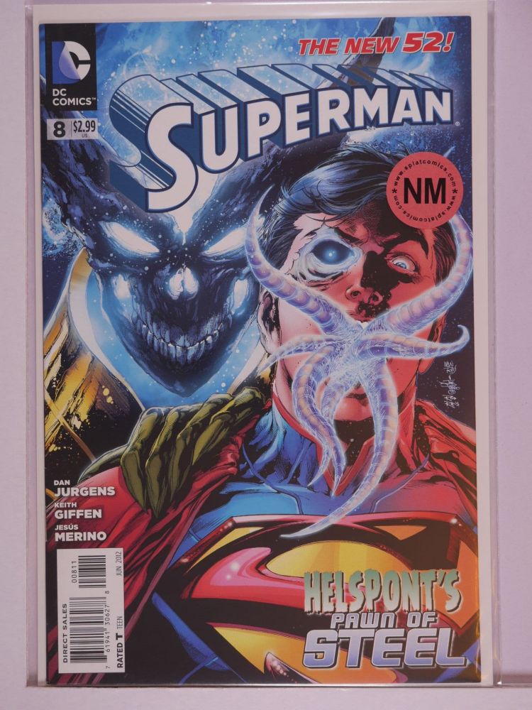 SUPERMAN NEW 52 (2011) Volume 1: # 0008 NM