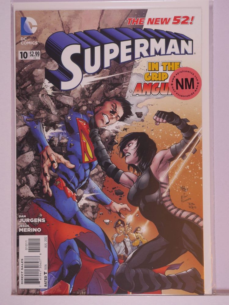 SUPERMAN NEW 52 (2011) Volume 1: # 0010 NM