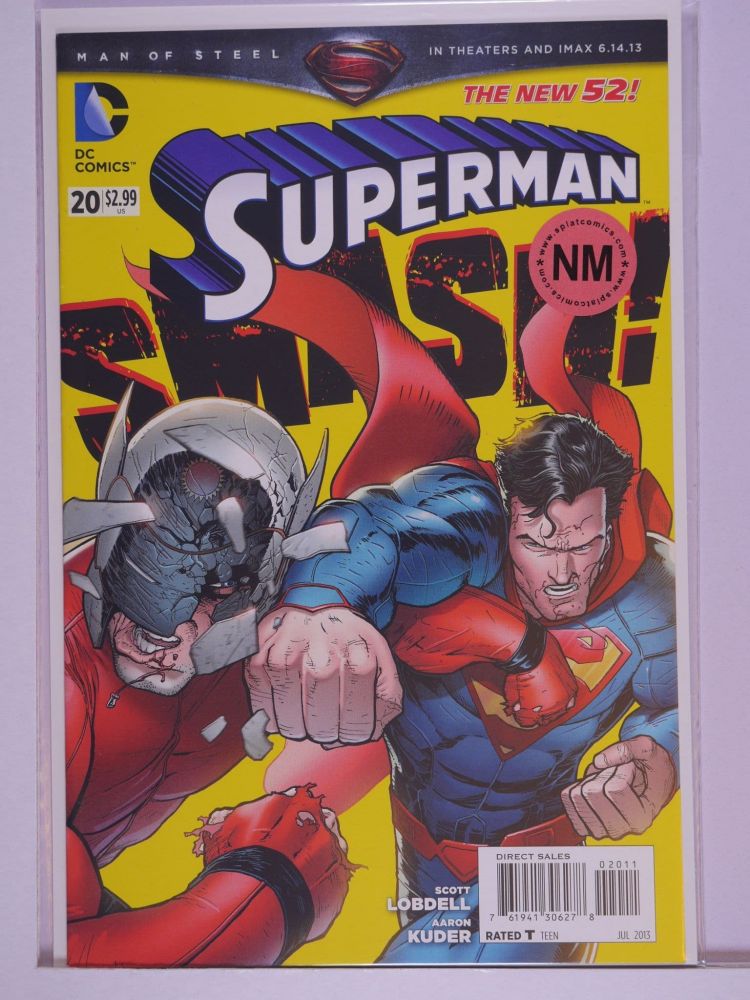 SUPERMAN NEW 52 (2011) Volume 1: # 0020 NM