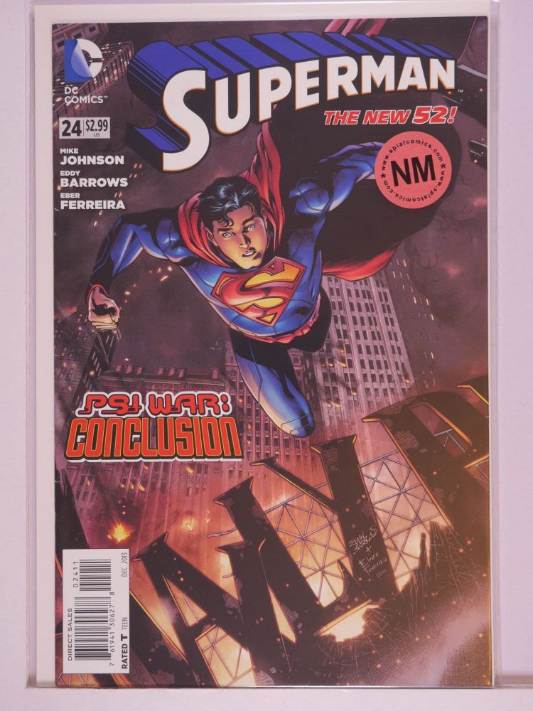 SUPERMAN NEW 52 (2011) Volume 1: # 0024 NM