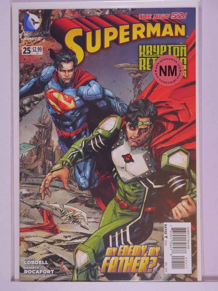 SUPERMAN NEW 52 (2011) Volume 1: # 0025 NM