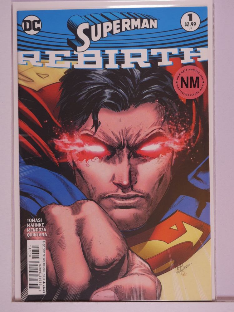 SUPERMAN REBIRTH (2016) Volume 1: # 0001 NM