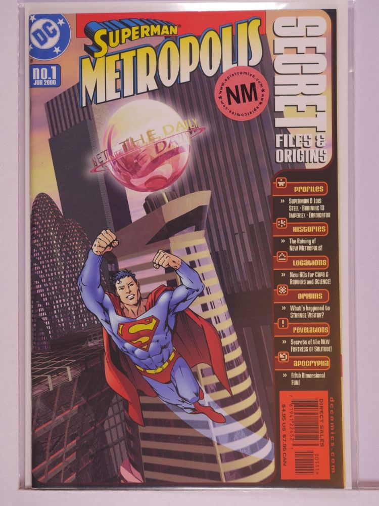SUPERMAN SECRET FILES AND ORIGINS (2000) Volume 1: # 0001 NM