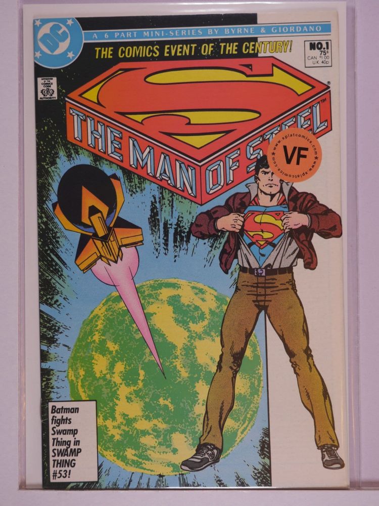 SUPERMAN THE MAN OF STEEL (1986) Volume 1: # 0001 VF