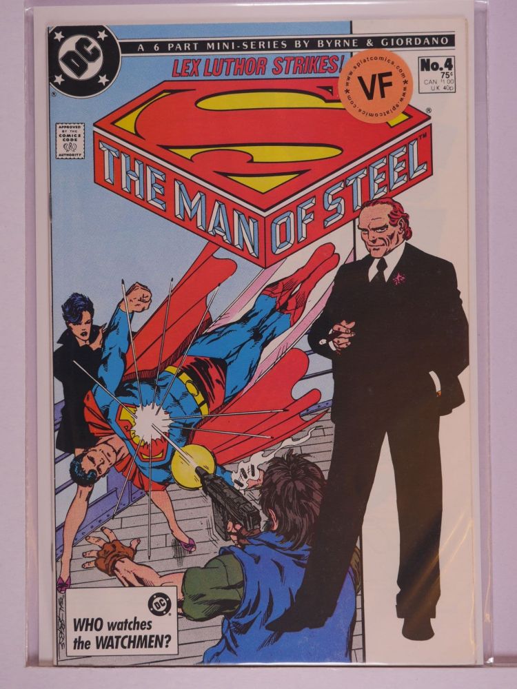 SUPERMAN THE MAN OF STEEL (1986) Volume 1: # 0004 VF