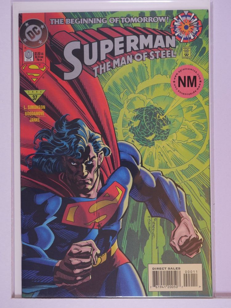SUPERMAN THE MAN OF STEEL (1991) Volume 2: # 0000 NM