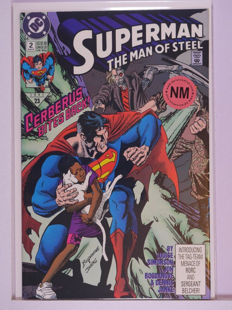 SUPERMAN THE MAN OF STEEL (1991) Volume 2: # 0002 NM