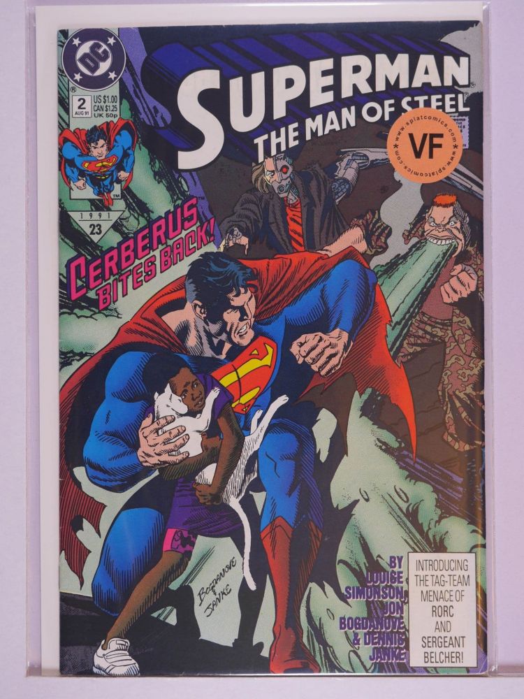 SUPERMAN THE MAN OF STEEL (1991) Volume 2: # 0002 VF