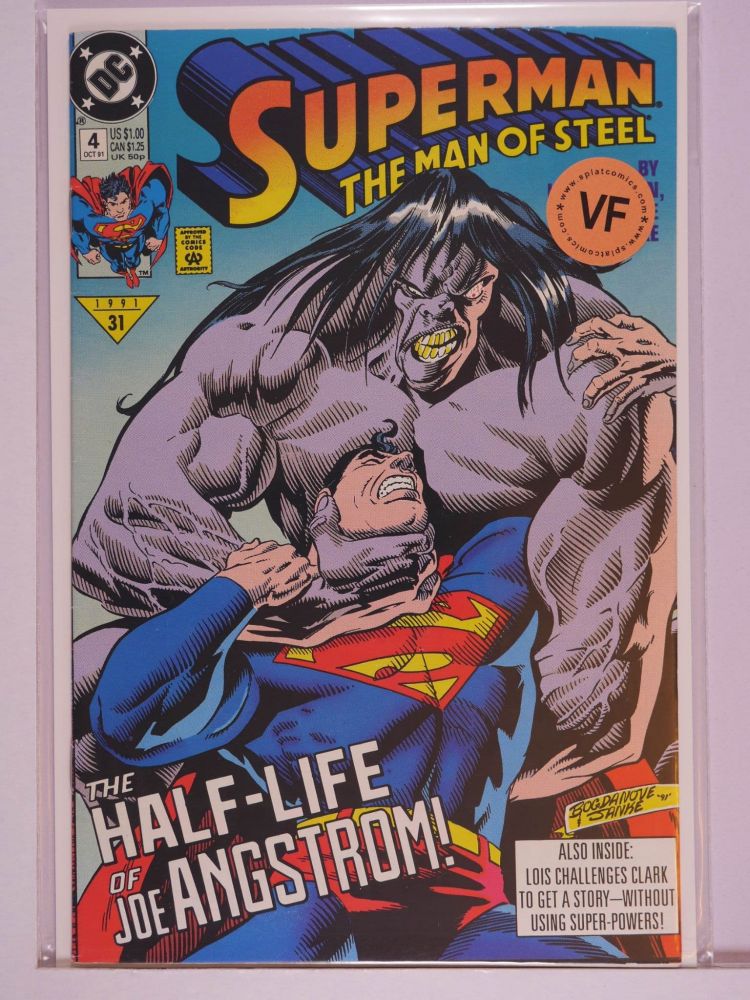 SUPERMAN THE MAN OF STEEL (1991) Volume 2: # 0004 VF