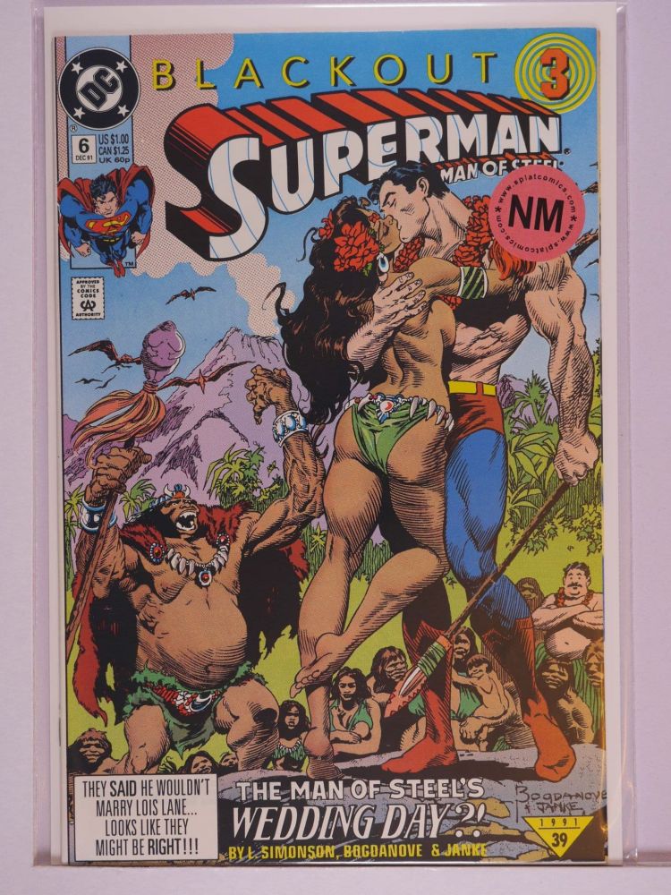 SUPERMAN THE MAN OF STEEL (1991) Volume 2: # 0006 NM