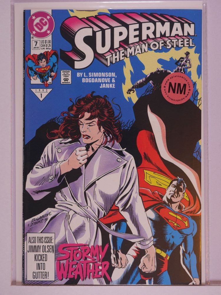 SUPERMAN THE MAN OF STEEL (1991) Volume 2: # 0007 NM