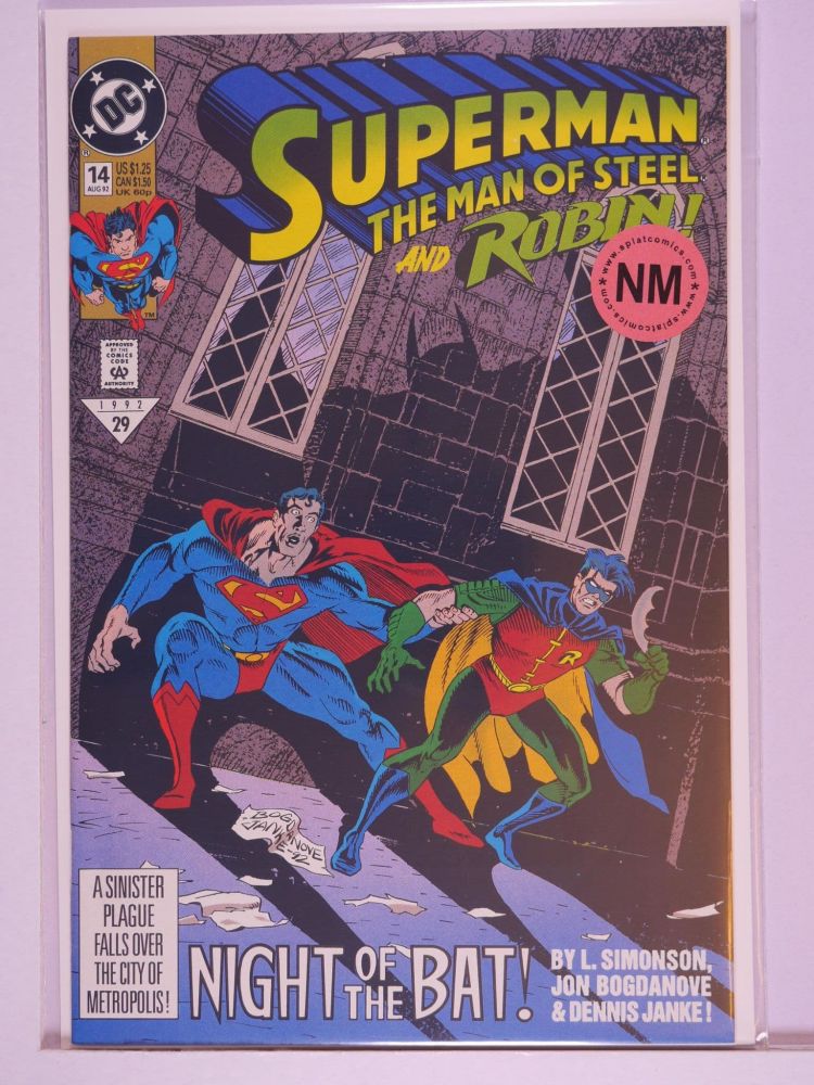 SUPERMAN THE MAN OF STEEL (1991) Volume 2: # 0014 NM