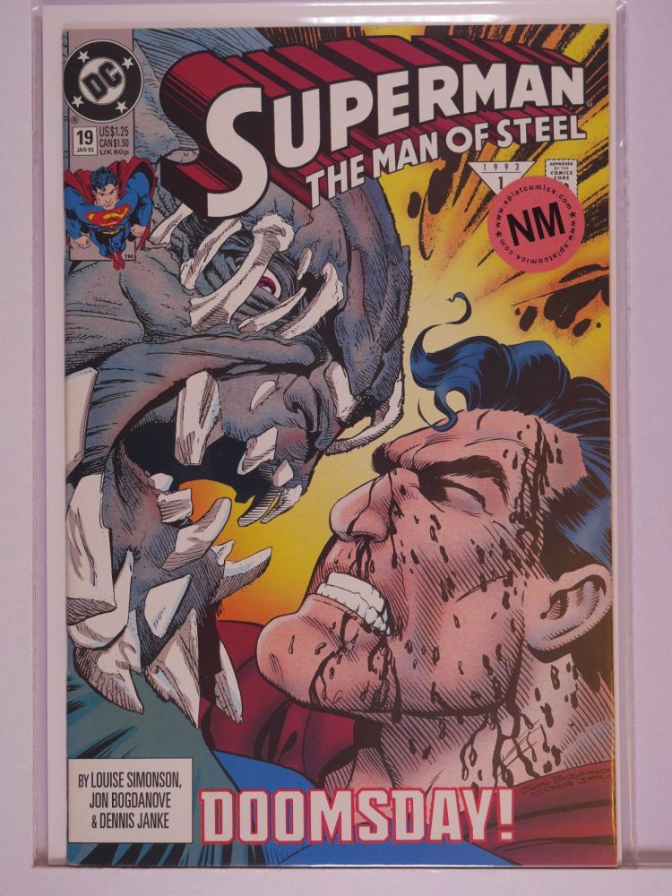 SUPERMAN THE MAN OF STEEL (1991) Volume 2: # 0019 NM