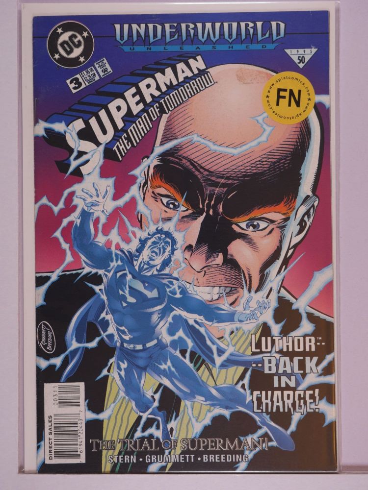 SUPERMAN THE MAN OF TOMORROW (1995) Volume 1: # 0003 FN