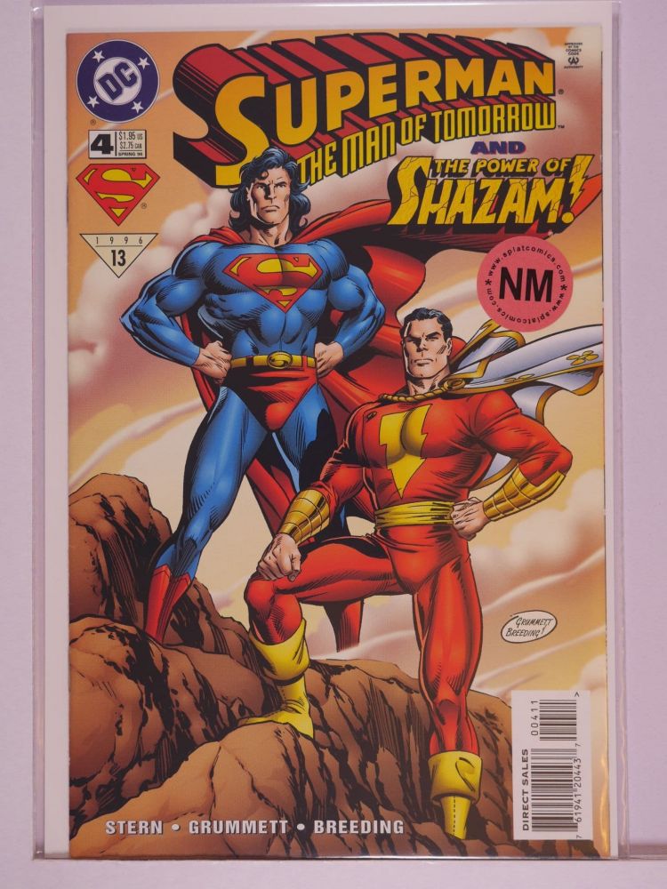 SUPERMAN THE MAN OF TOMORROW (1995) Volume 1: # 0004 NM
