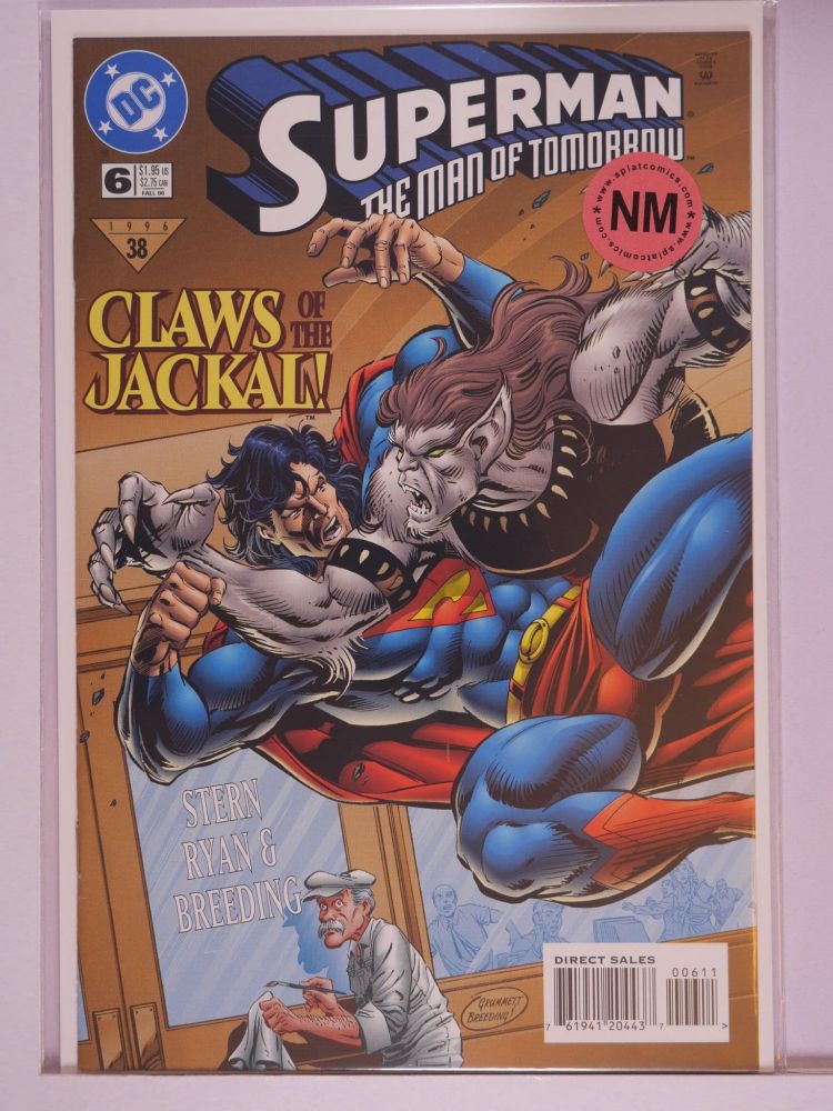 SUPERMAN THE MAN OF TOMORROW (1995) Volume 1: # 0006 NM
