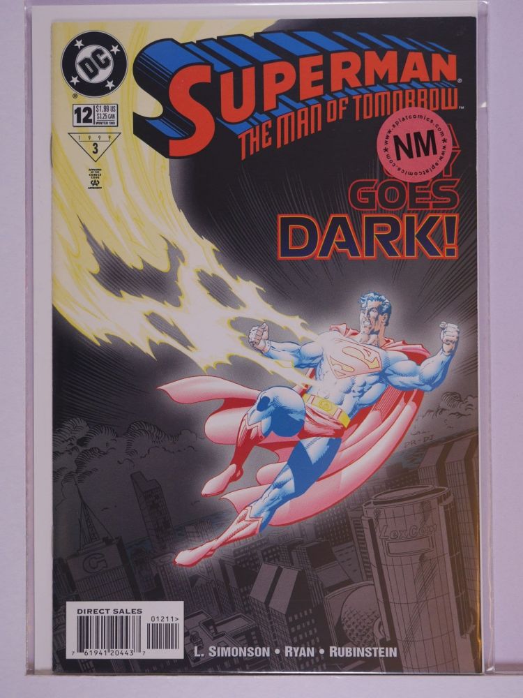 SUPERMAN THE MAN OF TOMORROW (1995) Volume 1: # 0012 NM