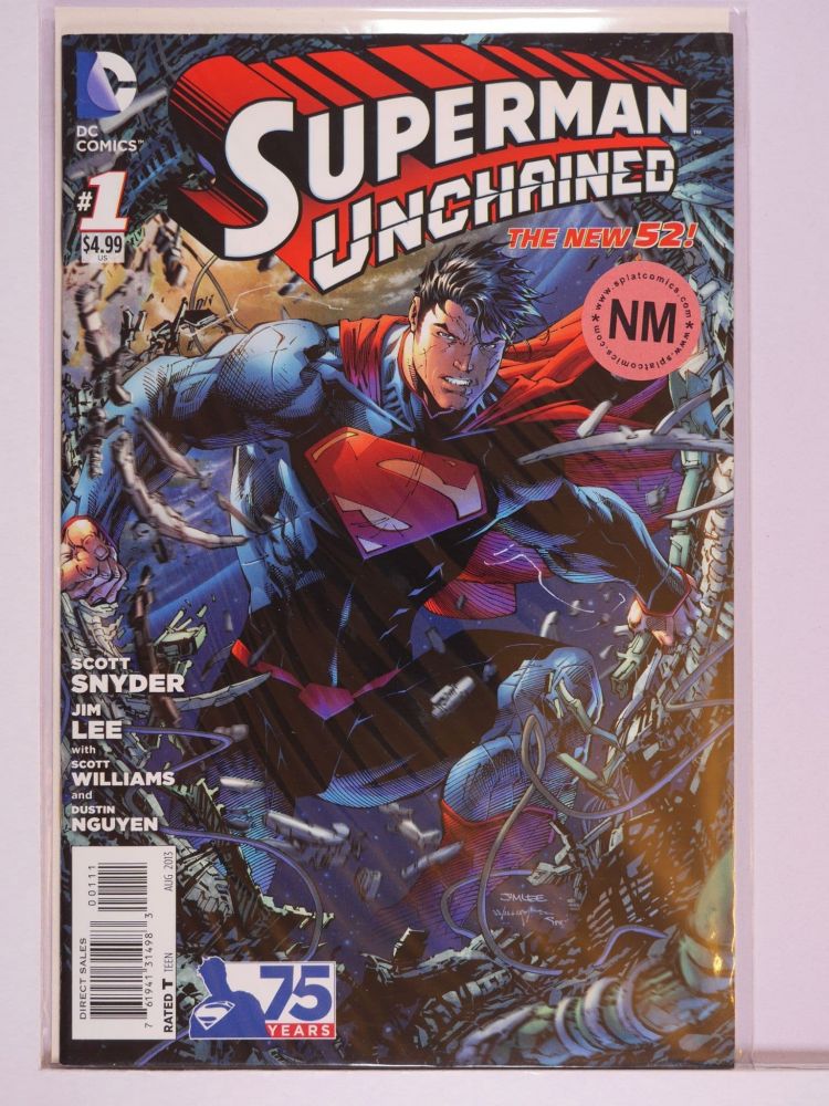 SUPERMAN UNCHAINED NEW 52 (2011) Volume 1: # 0001 NM