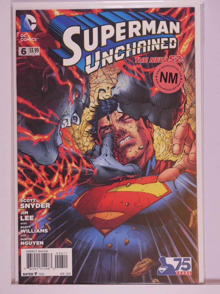 SUPERMAN UNCHAINED NEW 52 (2011) Volume 1: # 0006 NM