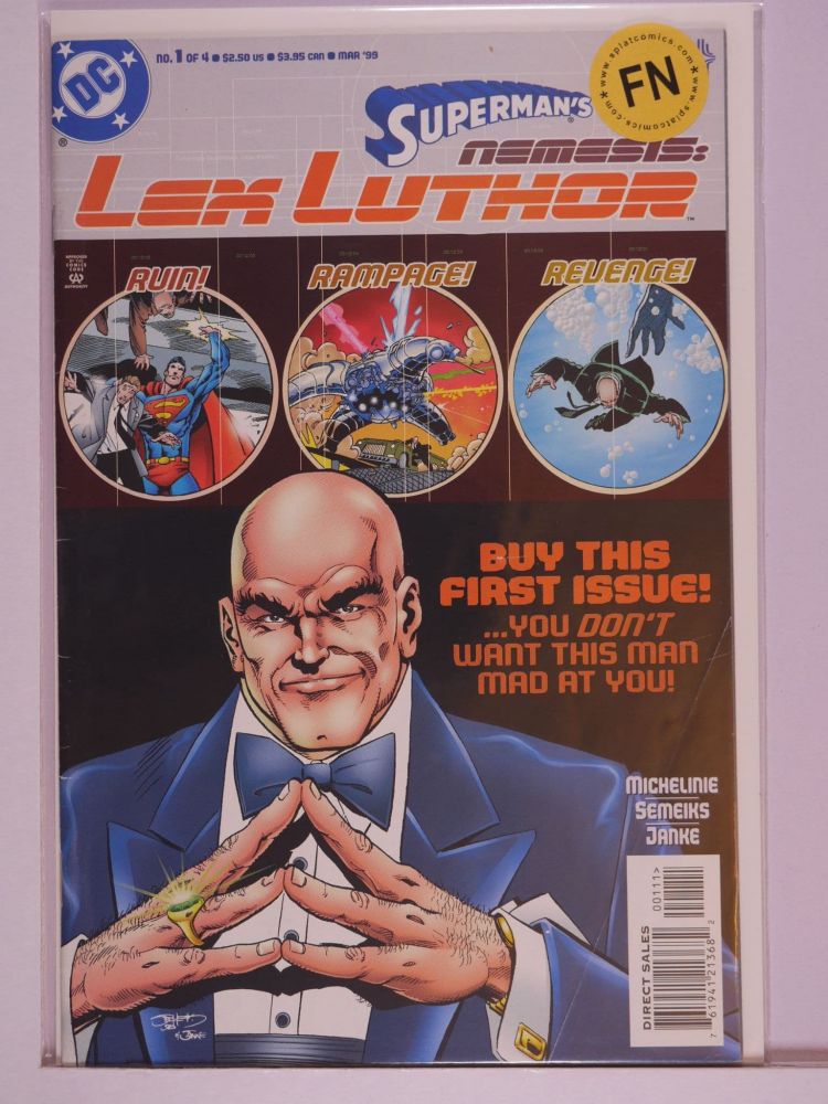 SUPERMANS NEMESIS LEX LUTHOR (1999) Volume 1: # 0001 FN
