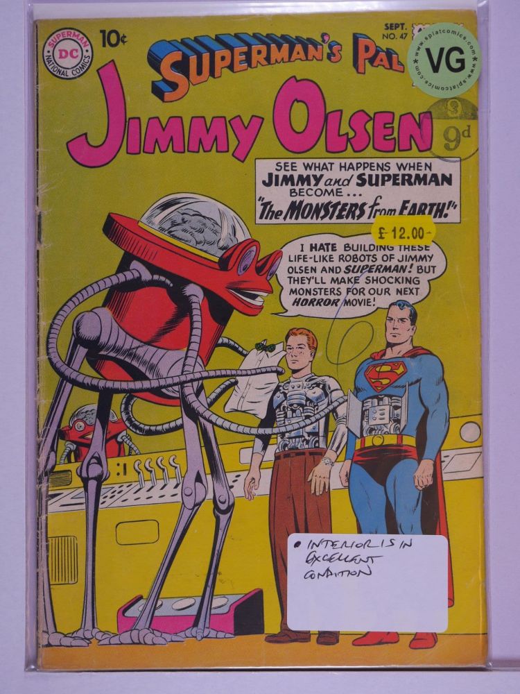 SUPERMANS PAL JIMMY OLSEN (1954) Volume 1: # 0047 VG