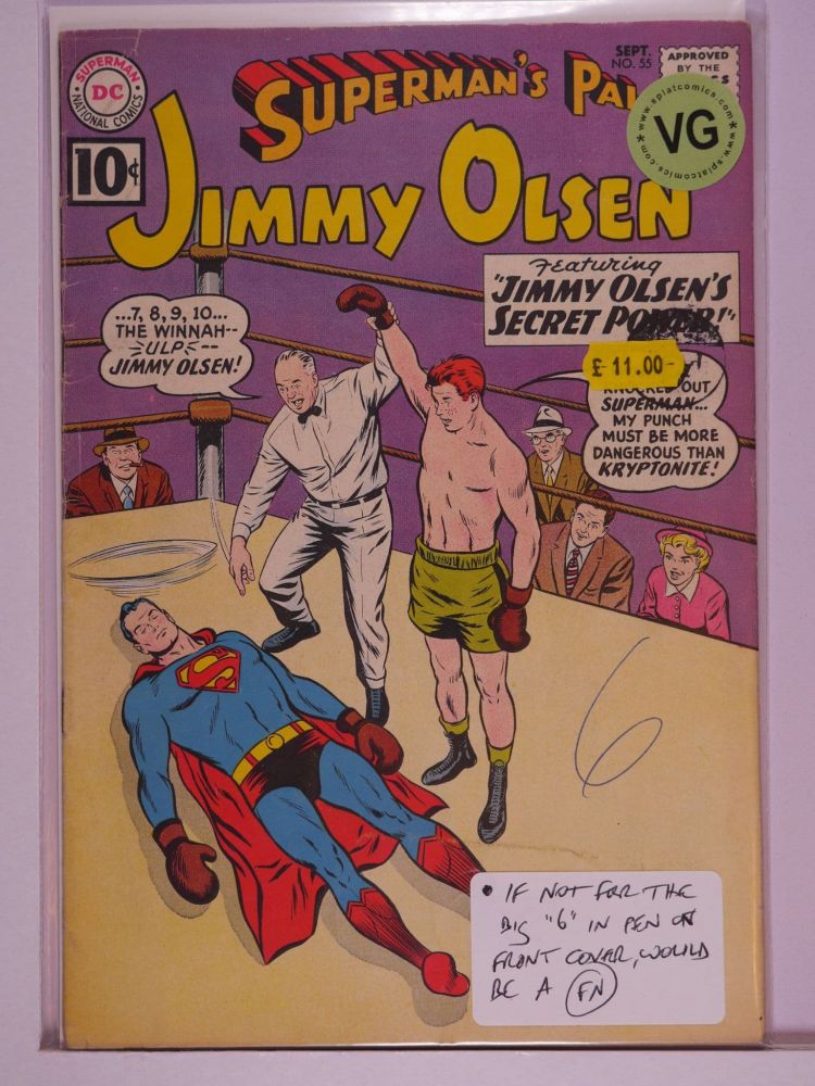SUPERMANS PAL JIMMY OLSEN (1954) Volume 1: # 0055 VG