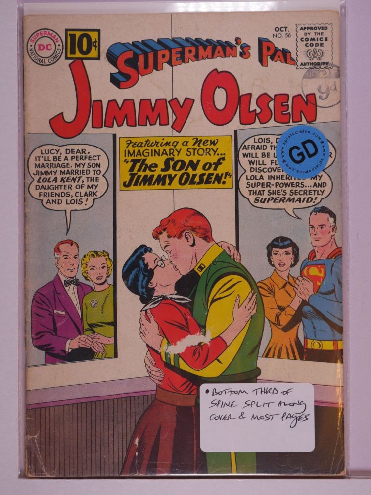 SUPERMANS PAL JIMMY OLSEN (1954) Volume 1: # 0056 GD