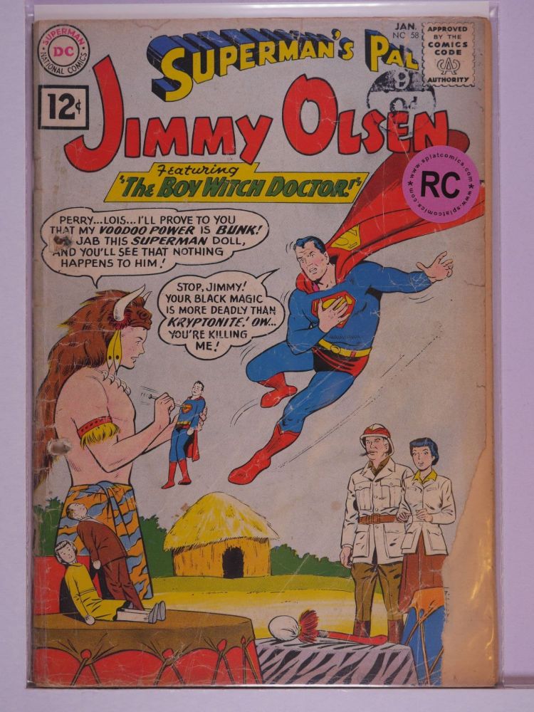 SUPERMANS PAL JIMMY OLSEN (1954) Volume 1: # 0058 RC