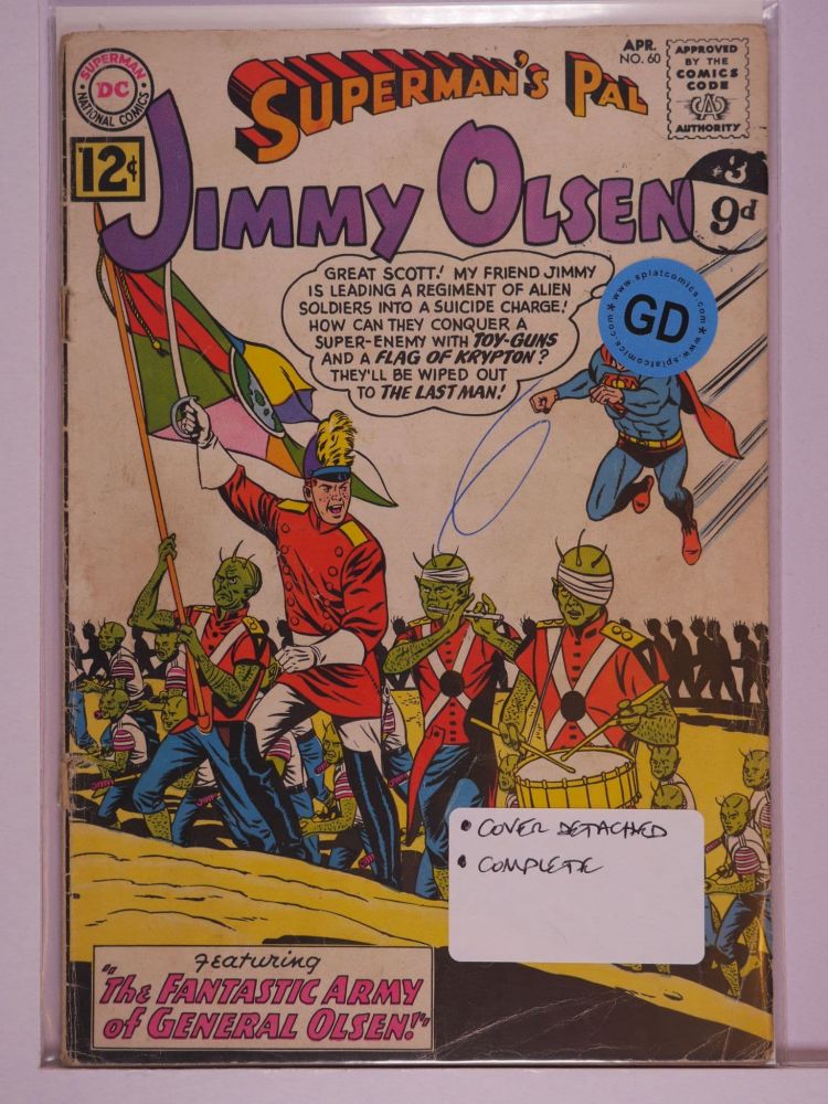 SUPERMANS PAL JIMMY OLSEN (1954) Volume 1: # 0060 GD
