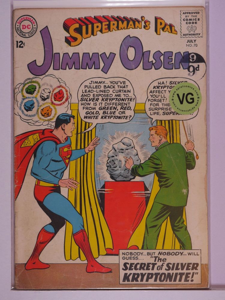 SUPERMANS PAL JIMMY OLSEN (1954) Volume 1: # 0070 VG