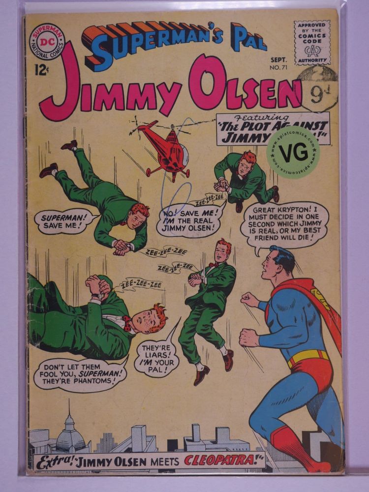 SUPERMANS PAL JIMMY OLSEN (1954) Volume 1: # 0071 VG