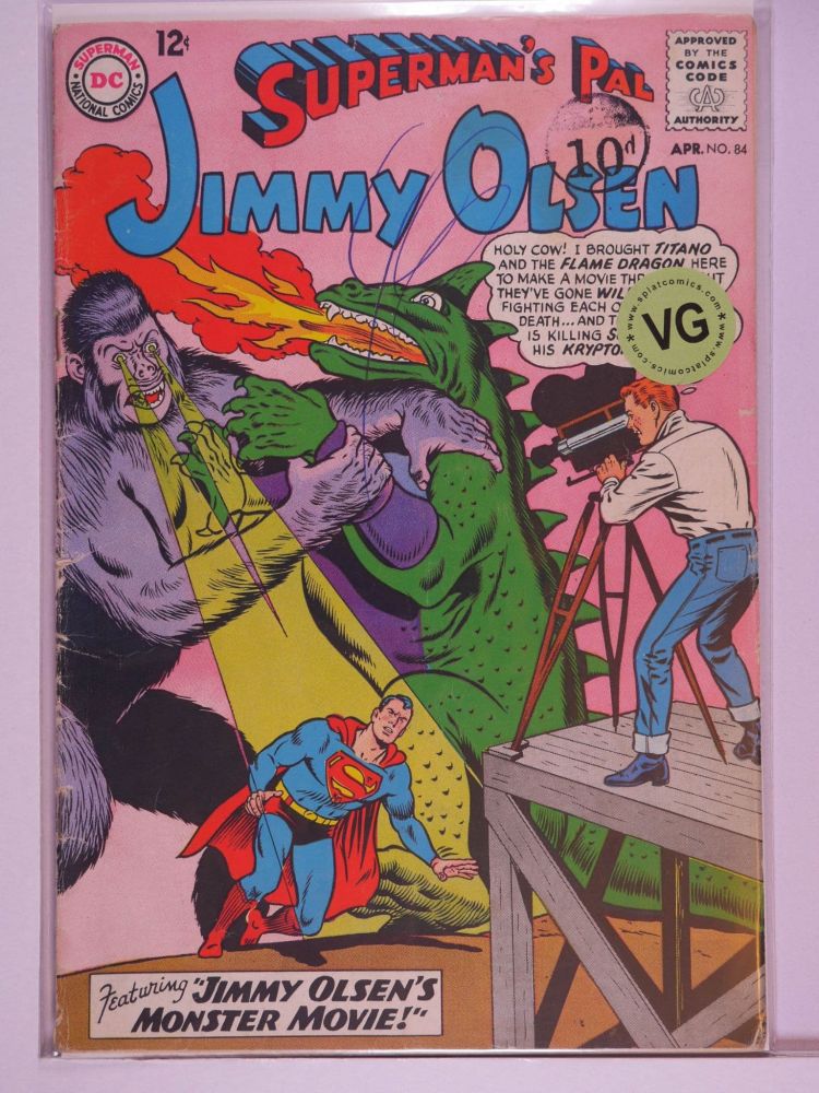 SUPERMANS PAL JIMMY OLSEN (1954) Volume 1: # 0084 VG