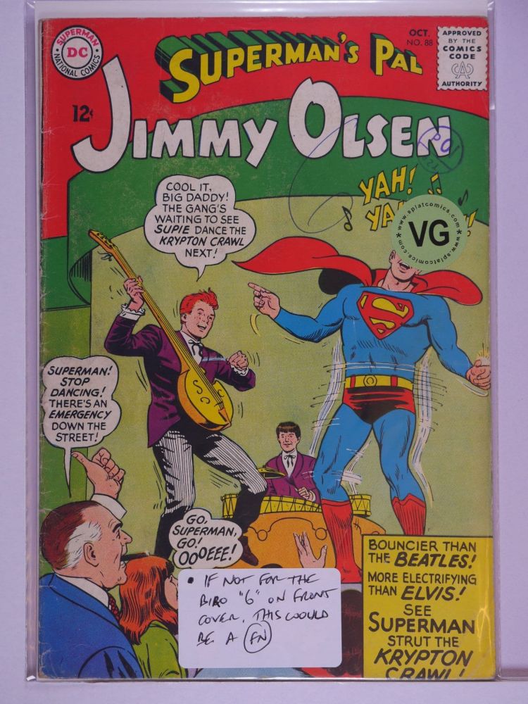 SUPERMANS PAL JIMMY OLSEN (1954) Volume 1: # 0088 VG